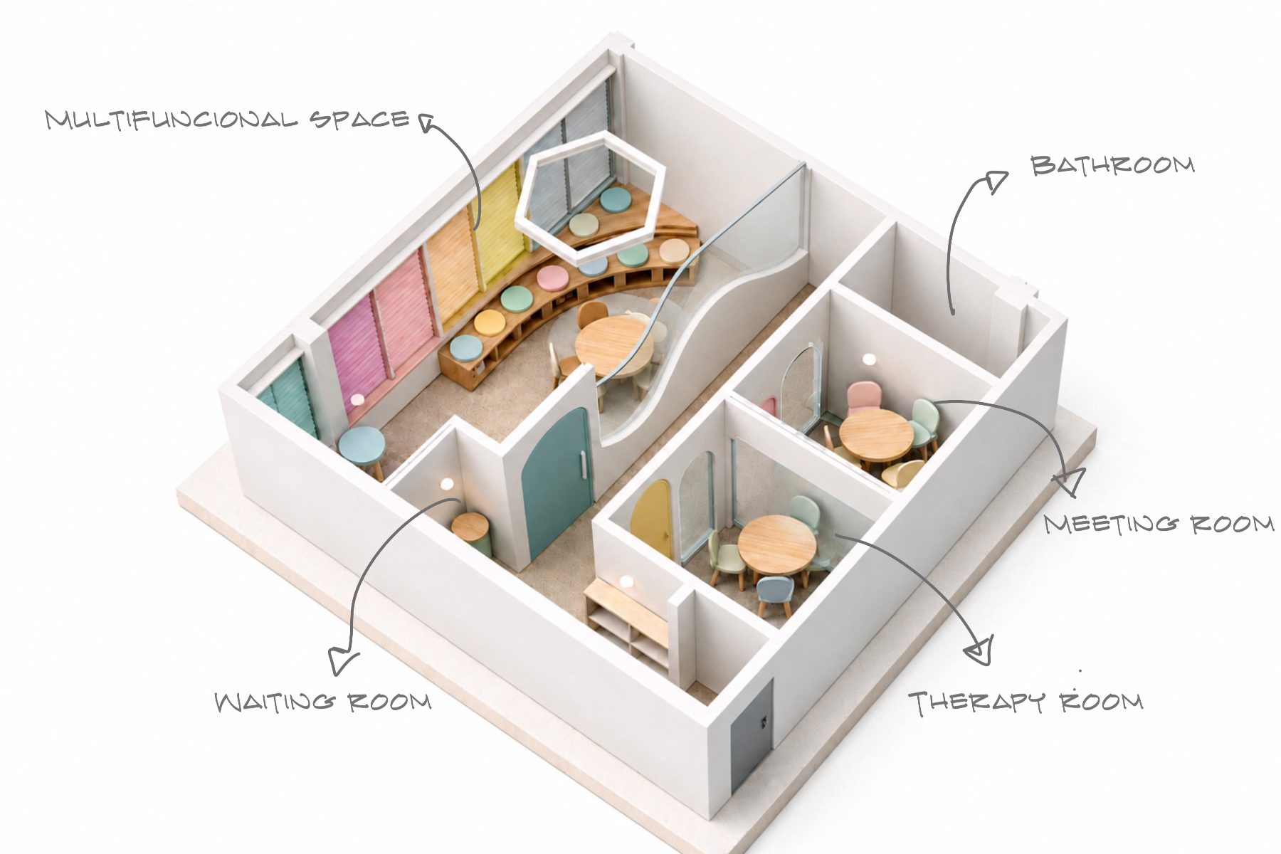 Isometric View / EDUCREA