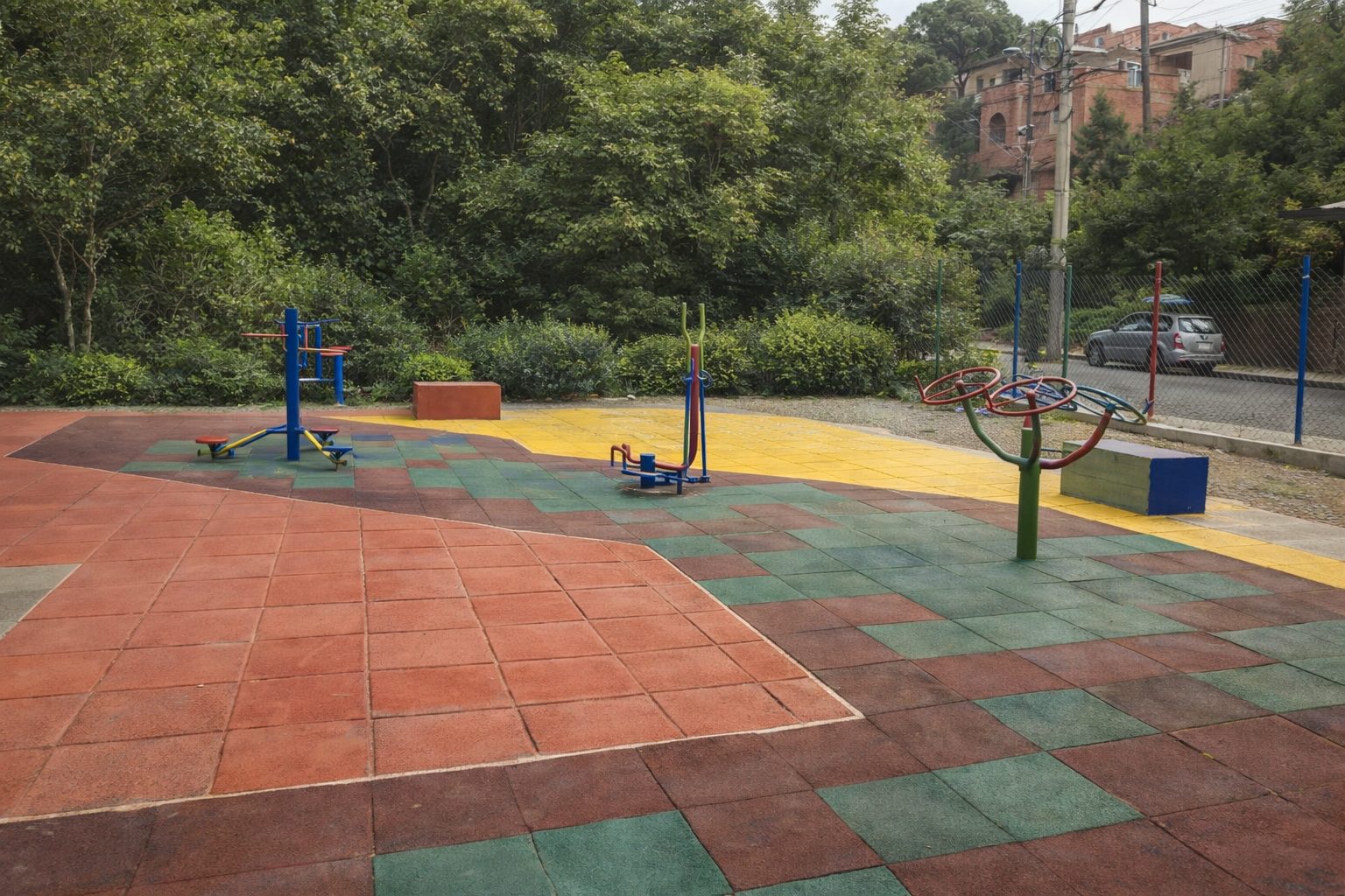 Exercise machines area