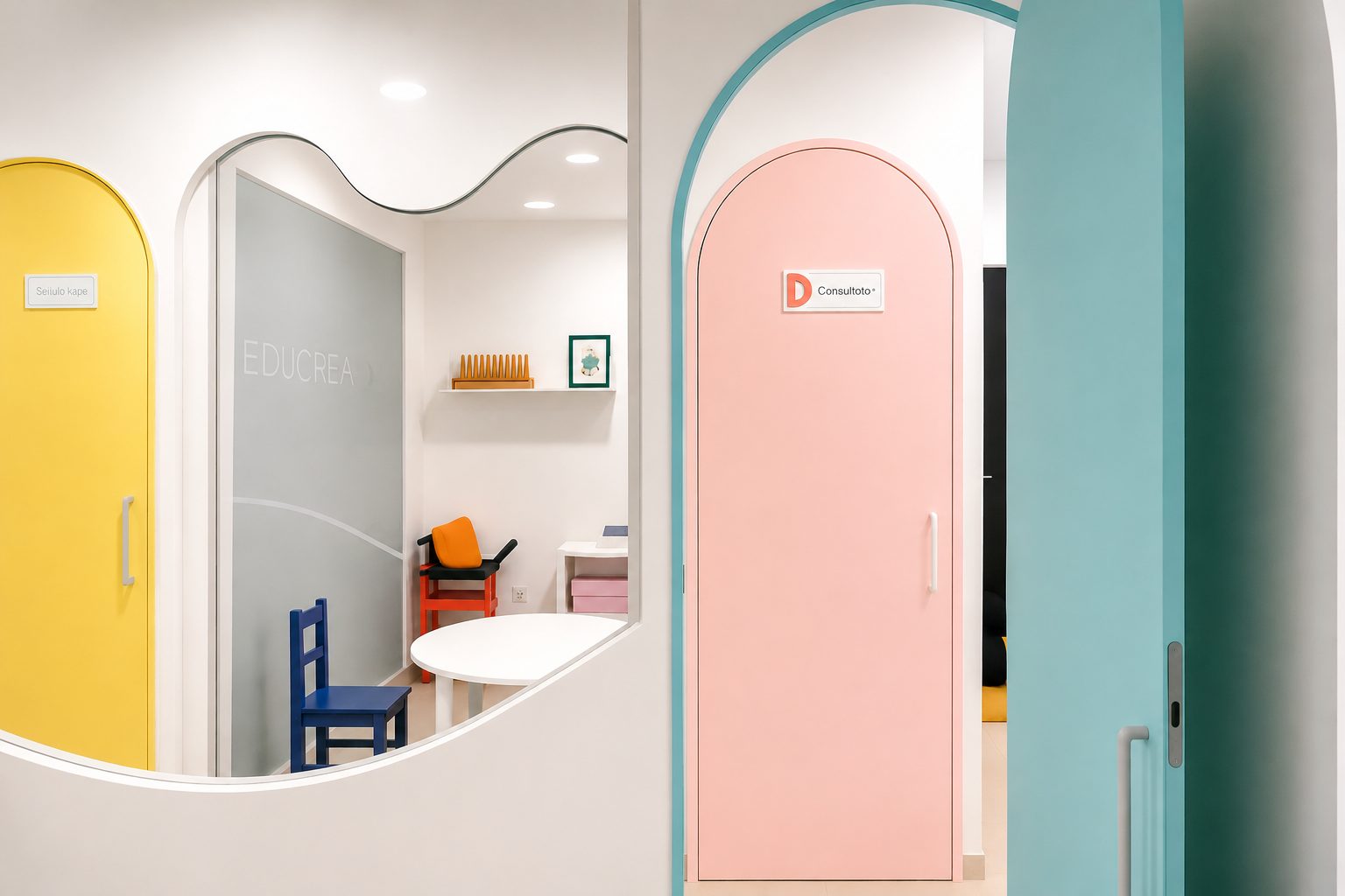 Partition Curved Walls